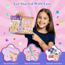 Friendship Bracelet Making Kit with Storage Box,DIY String Bracelet Arts and Craft for Girls Aged 8-12,Kids' Travel Activity Toy Set,Easter Birthday Gifts for Ages 6 7 8 9 10 11 12 Year Old Purple by TinyTreasures Baby Boutique