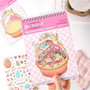 Dwpetzo 20 Sets DIY 3D Sticker Scenes for Adults with Tweezer, Cute 3D House Sticker Therapy for Girls Make Your Own Mini Room Scene Collection Book for Adult Kids Relief Stress Pass The Time by TinyTreasures Baby Boutique