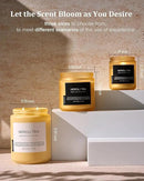 M&SENSE Neroli Tea Scented Candle, 19.4oz 110 Hours Long Lasting Burn 2 Wick Non Toxic Natural Soy Wax Candle for Women, Slow Burning Home Fragrance Gifts for Stress Relief & Relaxing by CozyNest Decor