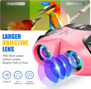 LET'S GO! Binocular for Kids, Compact High Resolution Shockproof Binoculars by TinyTreasures Baby Boutique