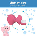 Dr. Brown's Infant-to-Toddler Toothbrush, Elephant, Pink, 0-3 Years by TinyTreasures Baby Boutique
