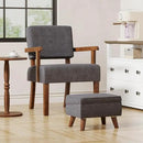 Oversize Accent Chair with Soft Seat and Armrests for Living, Dinning, Bedroom, Reading, Waiting Room by CozyNest Decor