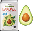 BioSwiss Bandages, Avocado Shaped Self Adhesive Bandage, Latex Free Sterile Wound Care, Fun First Aid Kit Supplies for Kids, 50 Count by TinyTreasures Baby Boutique
