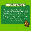 Skillmatics 3D Art Kit - Aqua Puffs Animals, Mess-Free Paint by Number Craft for Kids, DIY Color & Inflate Activity, Travel & Creative Gift for Girls & Boys Ages 4, 5, 6, 7, 8, 9, 10 by TinyTreasures Baby Boutique