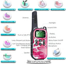 Kids Walkie Talkies Toys Boys Gifts 5 6 7 8 9 Year Old Outdoor Toys for Kids 2 Way Radio with Camping Gear Army Soldier Pretend Play Birthday Present Boy (Blue Pink) by TinyTreasures Baby Boutique