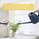 Watering Can for Indoor Plants, Small Watering Cans for House Plant Garden Flower, Long Spout Water Can for Outdoor Watering Plants 1. 8L 1/2 Gallon (Blue) by GreenHaven Gardens