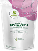 Grab Green Automatic Dishwashing Detergent Pods, 24 Count, Thyme Fig Leaf Scent, Plant and Mineral Based, Superior Cleaning, Powerful Grease Removal, by TinyTreasures Baby Boutique