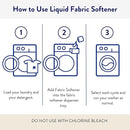 The Clean People Liquid Fabric Softener - Softens & Removes Static Cling - Vegan (100 Fl Oz, Fragrance Free) by TinyTreasures Baby Boutique