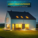 LED Landscape Lights,5W 120V AC Outdoor Pathway Garden Yard Spotlight,IP65 Waterproof Garden Flood Light,Outdoor Spotlight with Stake,UL Cord 5-ft with Plug (Pack of 2, Warm White) by GreenHaven Gardens