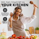 Wooden Utensils Set in Teak - Kitchen Essentials by Zulay Kitchen