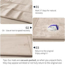 ACOMOPACK Baby Play Mat for Floor 1.3" Thick Memory Foam Play Mat 39"×59" Tummy Time Crawling with Non-Slip Bottom for Living Room,Nursery,Soft Velvet Playpen Mats for Kids,Infants（Beige） by CozyNest Decor