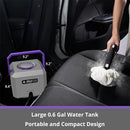 Steam Cleaner: Fast 50-Sec Heat-Up-21-Piece Kit-0.6Gal (2.2L) Tank Refill Anytime-No Cooling-Detachable Hose Multi Steamer Mop for Home Car Bed Furniture Tile Grout Floor Kitchen Cleaning Grey by TinyTreasures Baby Boutique