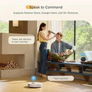 roborock Q7 M5 Robot Vacuum and Mop Combo, 10,000Pa HyperForce Suction, Robotic Vacuum Cleaner, Dual Anti-Tangle System, APP-Controlled Mopping, LiDAR Navigation, for Pet Hair and Carpet, White by CozyNest Decor