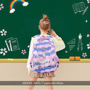 Cusangel Backpack for Girls Boys School Bookbags Kindergarten Elementary Lightweight Waterproof Multifunctional Large Capacity for Backpack (16 inch Sky Unicorn Fun Prints) by TinyTreasures Baby Boutique