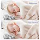 ieGeek Baby Monitor with 2K HD Resolution, Pan-Tilt-Zoom Video Baby Monitor Camera, 5'' LCD Screen & App Control, Night Vision, Cry and Motion Detection, Temp & Humidity Sensor, Two Way Audio, VOX by TinyTreasures Baby Boutique