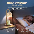 GEEZO Fragrance Candle Warmer Lamp，Electric Candle Warmer with Timer & Dimmer，Mom Christmas Birthday Gifts for Women, House Warming Gifts New Home Bedroom Decor by CozyNest Decor