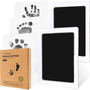 2-Pack Inkless Baby Hand and Footprint Kit - Mess Free Ink Pad for Newborn Keepsake, Dog Nose & Paw Print Kit, Clean Touch Ink Pad for Baby Hand & Footprints, Ideal New Mom Gifts (Jet Black, L) by TinyTreasures Baby Boutique