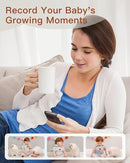 ARENTI Baby Monitor, 2K Video Baby Camera with 5-Inch Upgraded Wireless Display, Super Night Vision, Lullabies, Cry & Motion Detection, Temp & Humidity Sensor, Two Way Audio by TinyTreasures Baby Boutique
