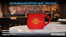 Custom Glazed Campfire Coffee Mugs 12 oz. Set of 100, Personalized Bulk Pack - Perfect for Coffee, Tea, Espresso, Hot Cocoa, Other Beverages - Red by CozyNest Decor