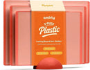 SMIRLY Plastic Cutting Board Set with Holder 3 Pieces, Non-Slip Dishwasher Safe Chopping Boards for Kitchen, Pink by CozyNest Decor