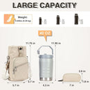 Water Bottle Carrier Bag with Strap, Water Bottle Holder Crossbody Bags for Women Men for Walking, Hiking,Cycling by TinyTreasures Baby Boutique