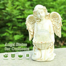 Angel Statue Outdoor Decor, Angel Gardening Gifts with Solar LED Lights by CozyNest Decor