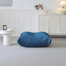 Luxury Ottomans, Modern Square Foot Rest for Sofa Couch Chair, Lazy Floor Seating, Fireside Bean Bag Chair, Tatami Sofa Lounger for Living Room, Bedroom, Office, Black by CozyNest Decor