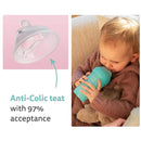 Herobility Double Anti-Colic Silicone Nipples, Baby Bottle Teats, Breast Like Shaped Nipples - Fits Herobility's & Eco Baby Bottles | Pack of 2 (Medium Size) by TinyTreasures Baby Boutique