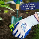 48 Pairs Garden Gloves for Women Men Breathable Rubber Coated Yard Safety Work Thorn Proof Work Gloves by GreenHaven Gardens