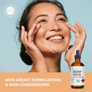 Kate Blanc Cosmetics Rosehip Oil for Face & Softer Glowing Skin (1oz, Organic, Pure, Cold Pressed) Rosehip Seed Face Oil for Facial & Gua Sha Massage by CozyNest Decor