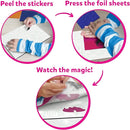 Skillmatics Foil Fun - Card Making Set, No Mess Art for Kids, Craft Kits & Supplies, DIY Creative Activity, Gifts for Girls & Boys Ages 4, 5, 6, 7, 8, 9 by TinyTreasures Baby Boutique