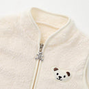 Baby Boys Girls Fleece Vest Zip Up Cute Bear Jackets Fuzzy Fall Winter Warm Clothes Newborn Outwear for Toddler Infant by TinyTreasures Baby Boutique