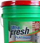 Ultra Fresh 5 Gallon Liquid Laundry Detergent Washing Soap for All Machine Types, 3X Platinum, Up to 640 Loads, Mango Twist by CozyNest Decor