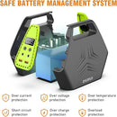 Portable Power Station 97Wh Solar Generator 26400mAh Power Bank with AC Outlet 110V Battery Charger for Home Use Outlet Battery Pack for Camping Emergency by TinyTreasures Baby Boutique