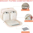PIIOSER Breastmilk Cooler Bag with Ice Pack, Fits 6 Baby Bottles Up to 9 Ounce, Insulated Bottle Travel Bags with Shoulder Strap-Wearable Breast Pump Carrying Case for Nursing & Working Moms by TinyTreasures Baby Boutique