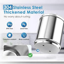 Waterdrop Gravity-fed Water Filter System, Reduces Lead and up to 99% of Chlorine, NSF/ANSI 42&372 Standard, with 2 Black Carbon Filters and Metal Spigot, King Tank Series, WD-TK-A by CozyNest Decor