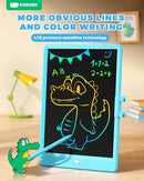 KOKODI LCD Writing Tablet, Valentines Day Gifts for Kids，10 Inch Colorful Toddler Doodle Board Drawing Tablet, Erasable Reusable Electronic Drawing Pads, Educational and Learning Toys for Kids by TinyTreasures Baby Boutique