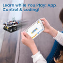 5-in-1 STEM Robot Building Kit for Kids Ages 8-16, Remote & App Controlled, Rechargeable Engineering Learning DIY Coding Toy, Educational Building Blocks Gift for Girls & Boys (603 PCS) by TinyTreasures Baby Boutique