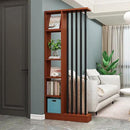 Wall Room Divider,Freestanding Room Divider with Shelves,Wood Room Divider Screen with Storage Cabinet, Wall Divider for Room Separation, for Home Office Decorative J 47.2×9.4×78.7in by CozyNest Decor