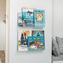 NIUBEE 16.5-Inch Acrylic Floating Bookshelves, 2-Pack, Clear Modern Wall Shelves for Child/Toddler， Invisible Ledge Book Shelves for Nursery/Kids Room/Playroom/Small Spaces. by TinyTreasures Baby Boutique