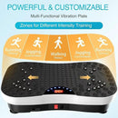 AXV Vibration Plate Exercise Machine Whole Body Workout Portable Mini Vibrate Fitness Platform Lymphatic Drainage Machine for Weight Loss Shaping Toning Wellness Home Gyms Workout (Mini) by CozyNest Decor