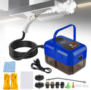 Handheld Steam Cleaner for Home, 2500W High Pressure Steamer for Cleaning, 9-Level Multipurpose Steam Cleaner for Car Floor Upholstery Kitchen Bathroom Grout Tile, 14 Accessories Included, Blue by TinyTreasures Baby Boutique