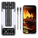 Dual-Probe Wireless Meat Thermometer for Grilling, Smoking, BBQ - Bluetooth Enabled Smart Grill Thermometer with 2 Probes, Digital Food Thermometer, 800ft Long Range,Cooking Thermometer for BBQ/Grill by TinyTreasures Baby Boutique