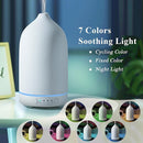 Diffuserlove Ceramic Essential Oil Diffuser 160ML for Room, Home, Bedroom - Aromatherapy Stone Diffuser White (Size: 6.8" H x 3.6" W) by TinyTreasures Baby Boutique