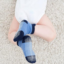 Zaples Baby Non Slip Grip Ankle Socks with Non Skid Soles for Infants Toddlers Kids Boys Girls by TinyTreasures Baby Boutique