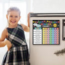 Reward Chart for Kids,Magnetic Behavior Chore Chart for Kids at Home,26 Black Chore Charts,1960 Star Stickers,56 Reward Stickers,Incentive Chore Chart to Develop Responsibility and Good Habits by CozyNest Decor