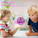 Flying Orb Ball (Pink, 2025 Upgraded) with Dazzling Lights, Magic Hover Spinner, Boomerang Drone, Floating Cosmic Globe, Kids Outdoor Toys for 6 7 8 9 10 Year Old Boys Girls by TinyTreasures Baby Boutique