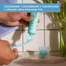 Cocofloss Cocoshine Whitening Toothpaste, Remineralize & Repair Sensitive Teeth, Fluoride-Free with n-HA, Kid-Friendly, Delicious Mint, 3.4 oz by CozyNest Decor