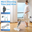 Steam Mop - All-in-one Powerful Handheld Steam Cleaner Detachable Floor Steamer with 11 Accessories, MultiPurpose Steamer for Hardwood Floors, Clothes,Windows,Tiles,Furniture,Carpet, Whole Home Use by CozyNest Decor