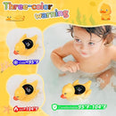 TKY Baby Bath Thermometer with Floating Toys - Digital Water & Room Temperature Monitor, Rechargeable Thermometer with Alerts for Newborn Bath Essentials, Infant Safety by TinyTreasures Baby Boutique